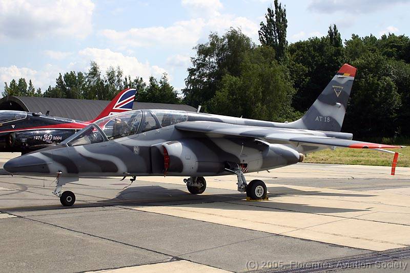 2004 AT-18 Alpha-Jet 001 AT-18 - Celebrating 25 Years of Alpha Jet in the Belgian Air Force during the European Trainers Meet at Beauvechain on 29 June 2004 (Laurent Vlieghe)